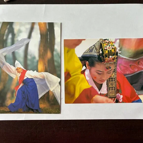 Set of 12 Prints from South Korea (5"x7") - Pottery, Tapestry, Fibers, & Culture - Picture 11 of 11